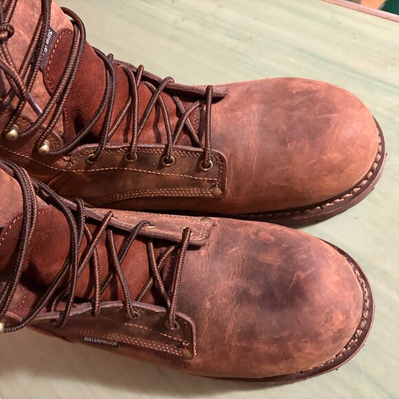 NEW Mens Carolina CA9528 Composite Toe Waterproof Insulated Boots 9 3E - Picture 4 of 13